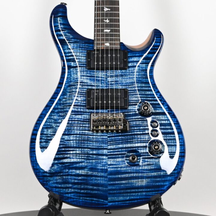 PRS SE Custom 24-08 Poplar Burl Limited Edition- Lake Blue